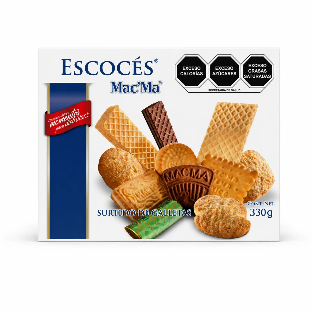 Galletas para canasta navideña empresarial